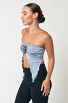 ROSETTE TUBE TOP