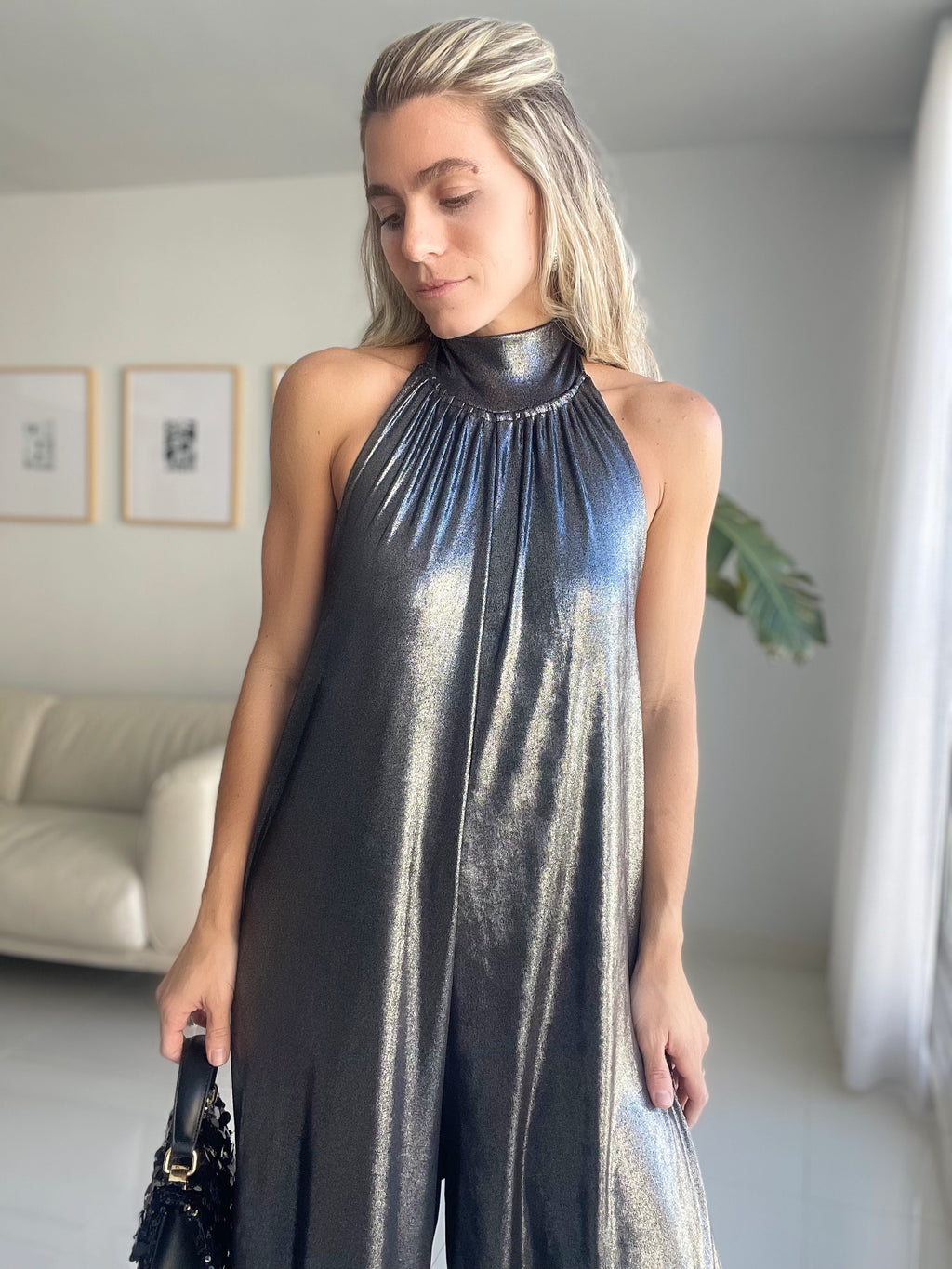 PIA METALLIC BETINNA JUMPSUIT