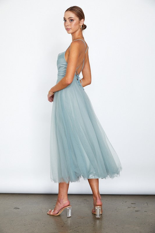 SAGE BALLERINA MIDI