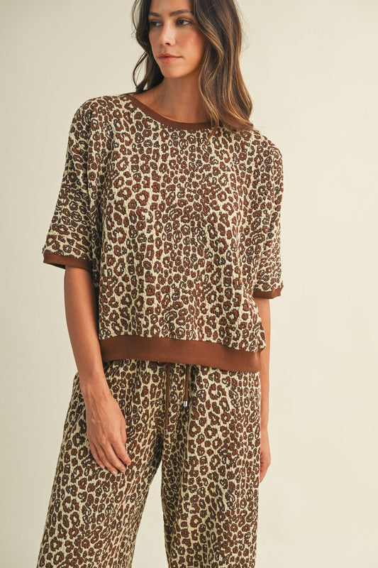 TEXTURED LEOPARD SET