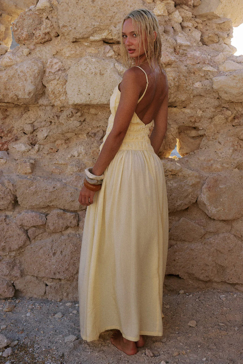 LEMON ADORA MAXI DRESS