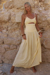 LEMON ADORA MAXI DRESS