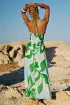 CUT OUT HALTER AUBREY DRESS