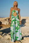 CUT OUT HALTER AUBREY DRESS
