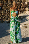 CUT OUT HALTER AUBREY DRESS