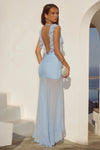 BLYTHE BLUEBELL FRILL MAXI