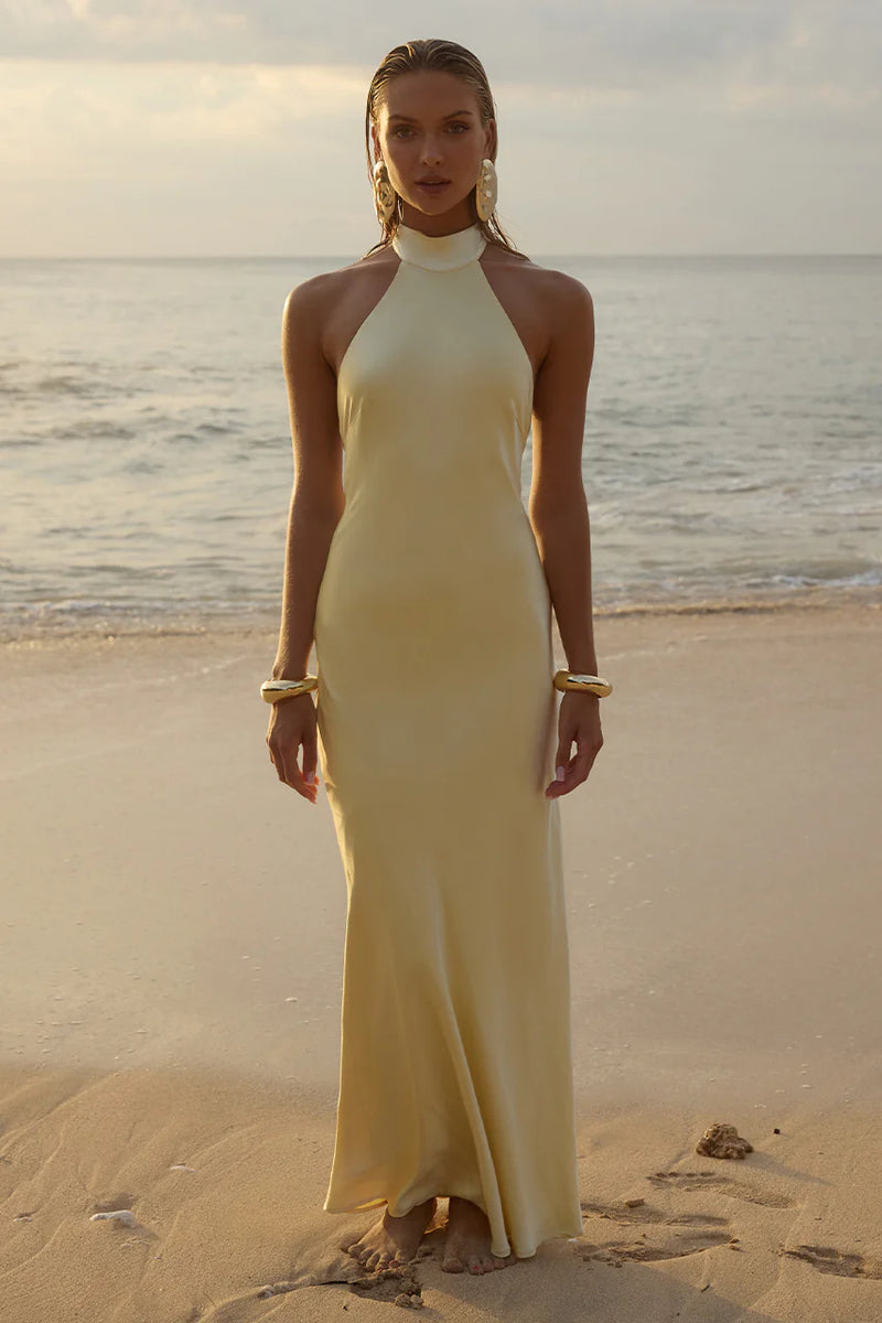 LEMON BRIGITTE MAXI DRESS
