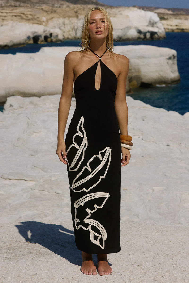 BRONTIE KEYHOLE HALTER