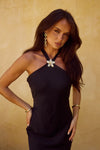 BLACK CHARA MAXI DRESS