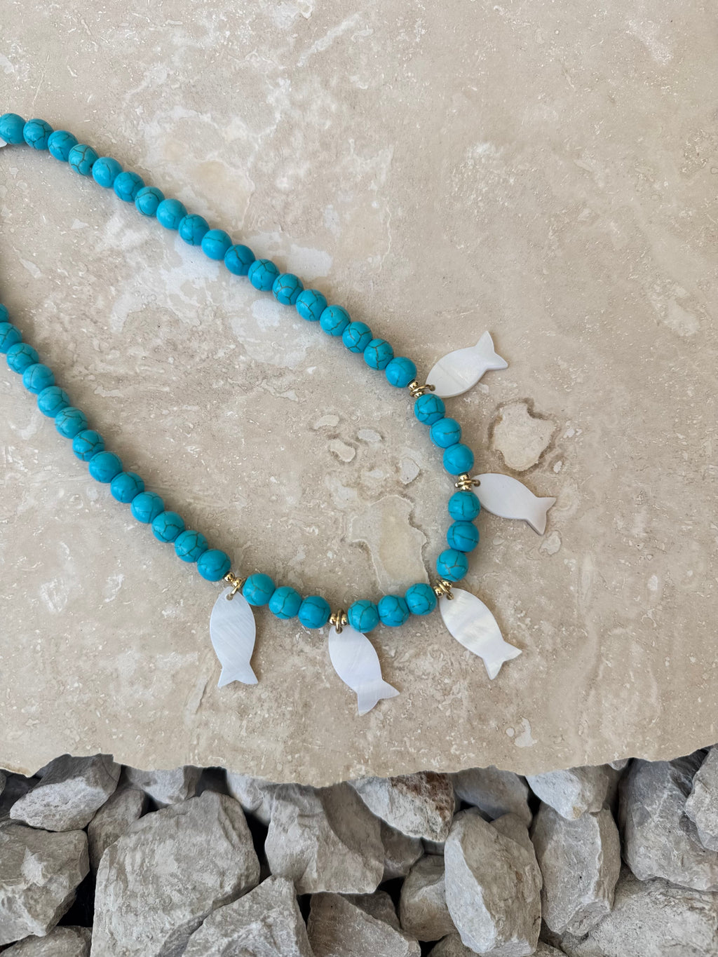 M3 TURQUOISE CHARM NECKLACE