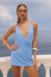 BLUEE BELL EILISH MINI DRESS