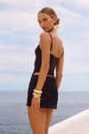 ZELPHA MINI SKIRT BLACK