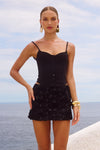 ZELPHA MINI SKIRT BLACK