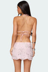 BABY PINK SEQUIN SET