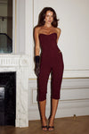 GISELE CAPRI SET BITTER CHOCOLATE