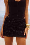 ZELPHA MINI SKIRT BLACK