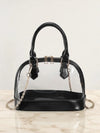 CLEAR ROUND CROSSBODY BAG