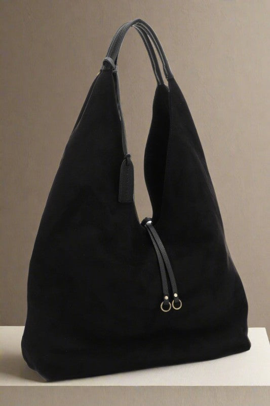 BLACK HOBO BAG