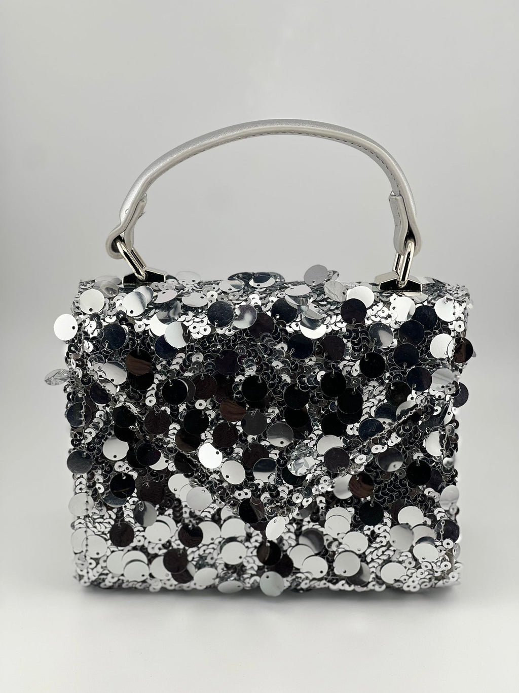 SEQUIN HANDLE BAG