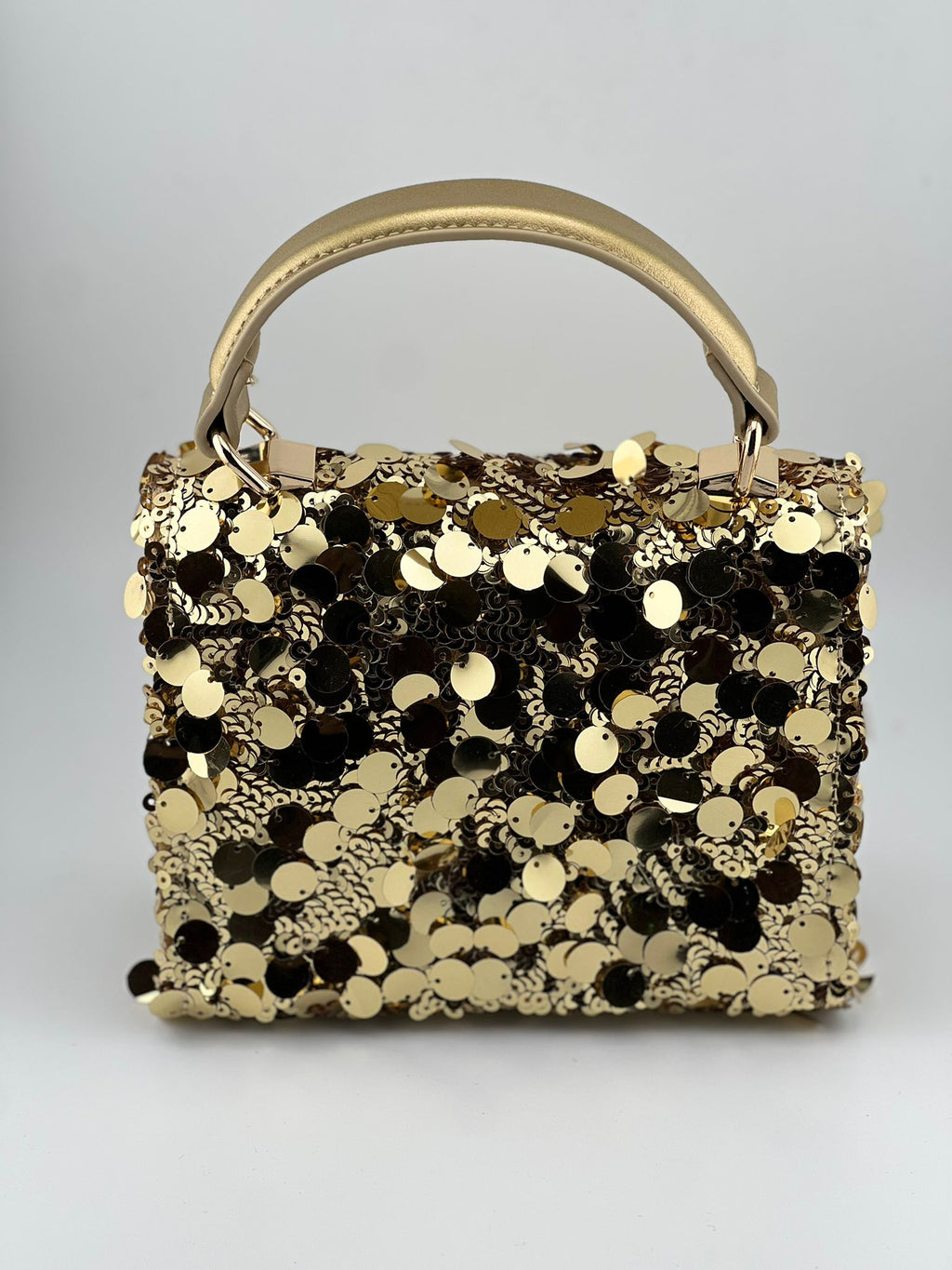 SEQUIN HANDLE BAG