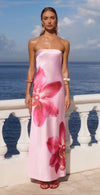 ORCHID PINK CELESTE MAXI DRESS