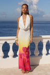 TROPICAL OMBRE JASMINA MAXI DRESS