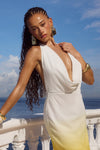 TROPICAL OMBRE JASMINA MAXI DRESS