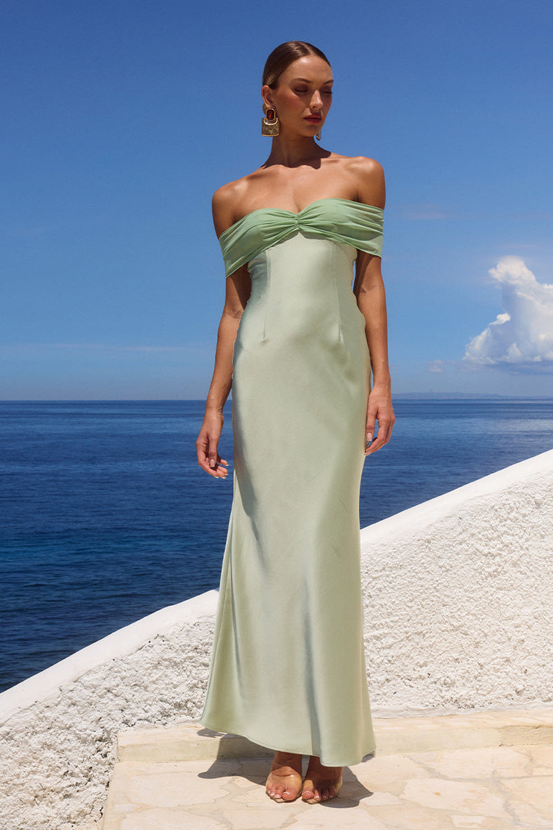 KADIE MAXI DRESS  KEY LIME