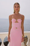 PINK KLEO MAXI DRESS