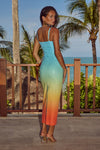 KYRA MIDI DRESS PARADISE