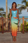 KYRA MIDI DRESS PARADISE