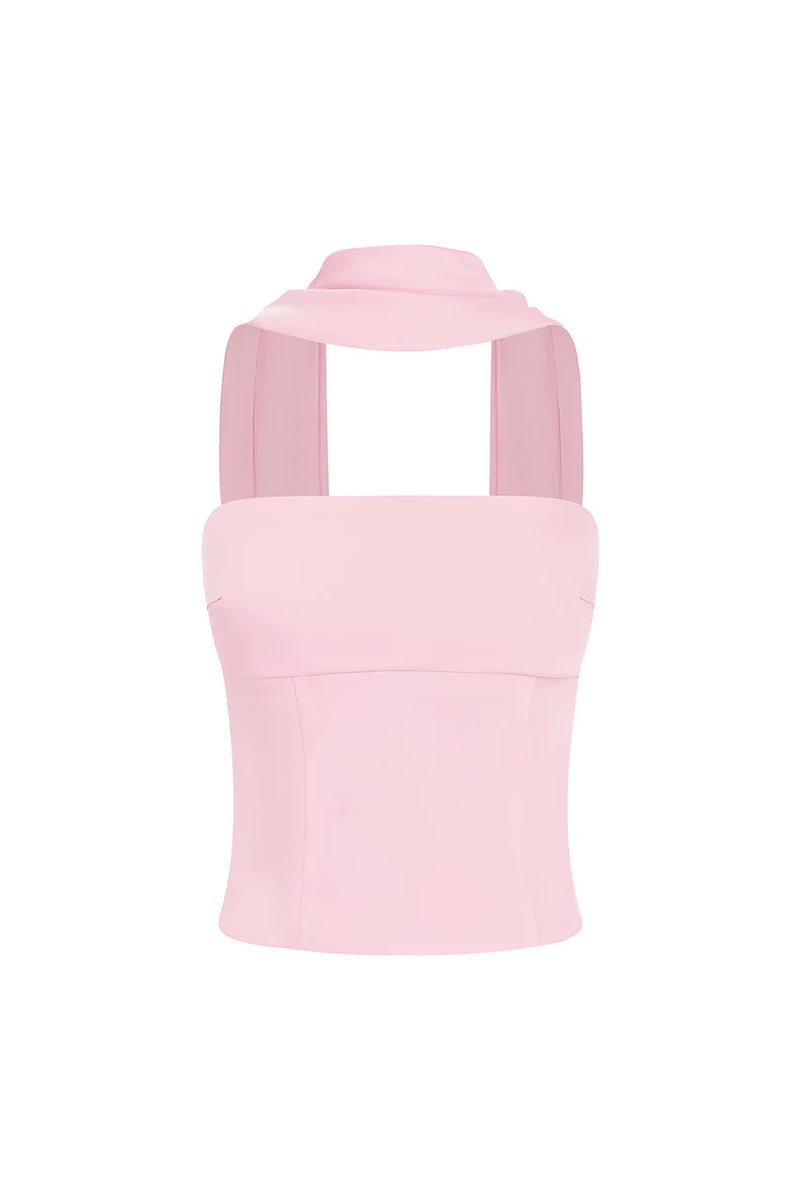 BABY PINK LANEY TOP