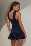 NAVY LANEY TOP