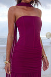 PLUM LILLIE CORSET MAXI