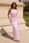 NAELLE ONE SHOULDER MAXI DRESS - MUSK