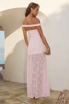MUSK SHAYLA OFF SHOULDER MAXI