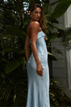 SKY BLUE PEREZ LONG MIDI