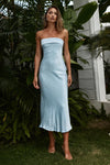 SKY BLUE PEREZ LONG MIDI