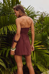 CHOCO SOLARA MINI DRESS
