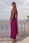 PLUM SYLVIE PLUNGE V NECK MAXI