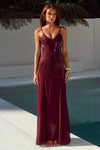 WINE TULIA LOW BACK MAXI
