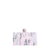 MARBLE PATTERN SQUARE CLUTCH