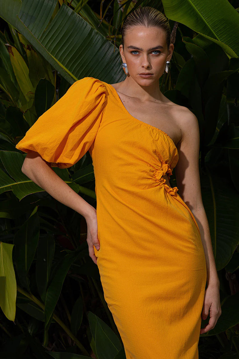SIDONIE MIDI DRESS - MANGO