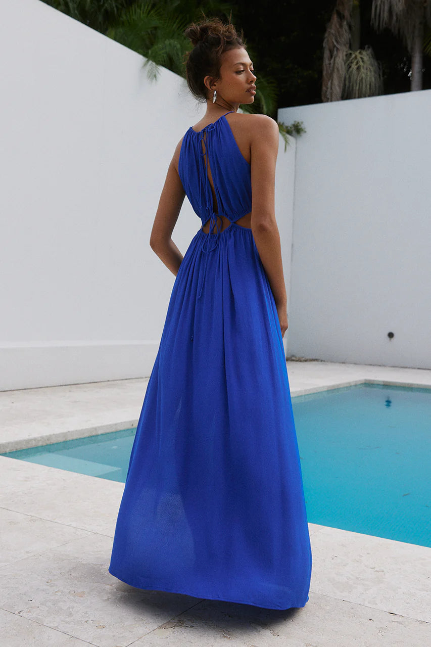 MATHERS MAXI DRESS ROYAL