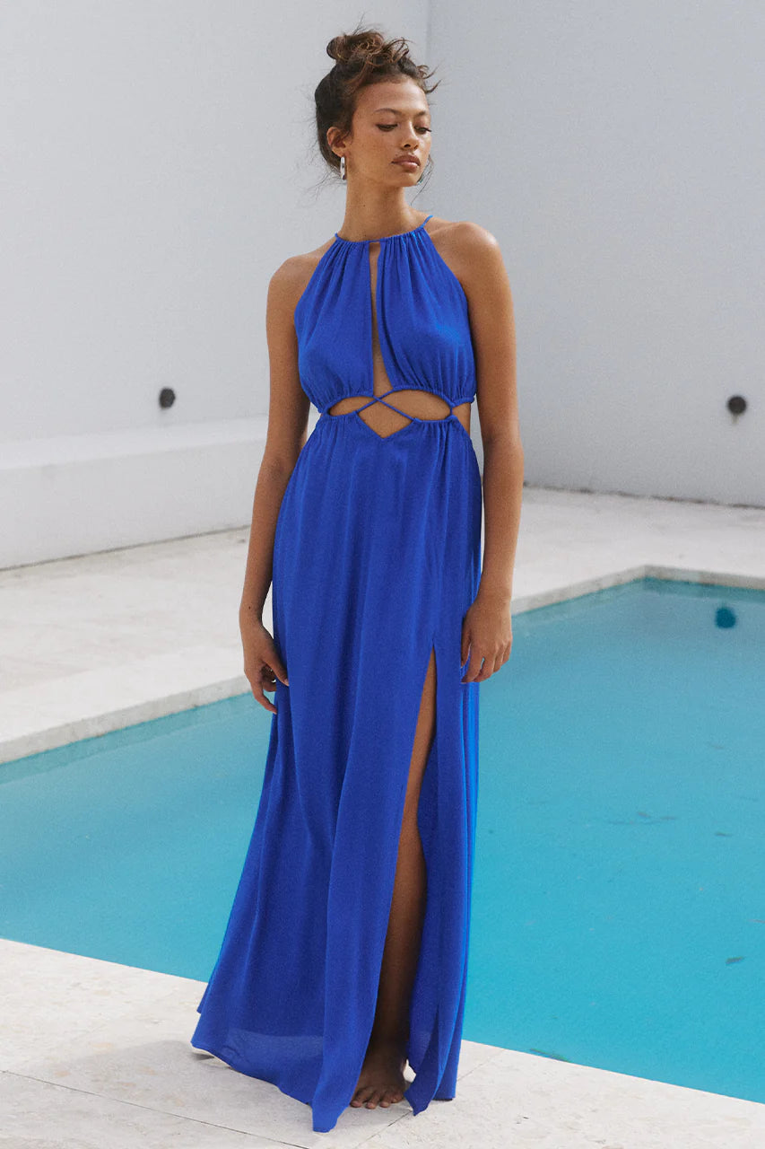 MATHERS MAXI DRESS ROYAL