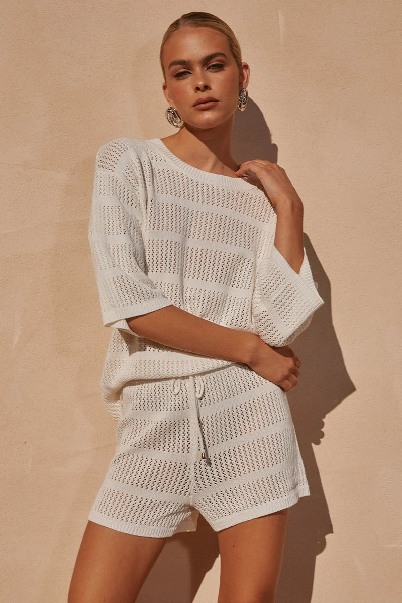 WHITE SAMIA SET