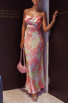 SWIRL MIDI DRESS