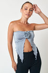ROSETTE TUBE TOP