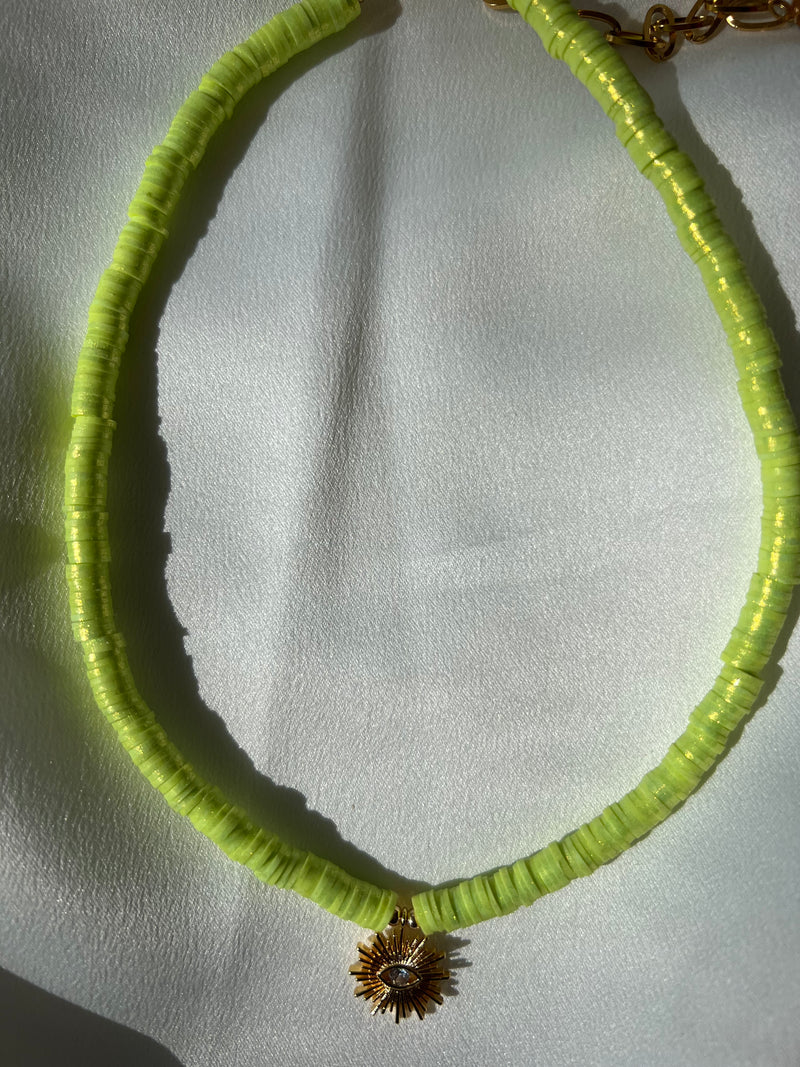 M3 COLOR GOLD SUN NECKLACE