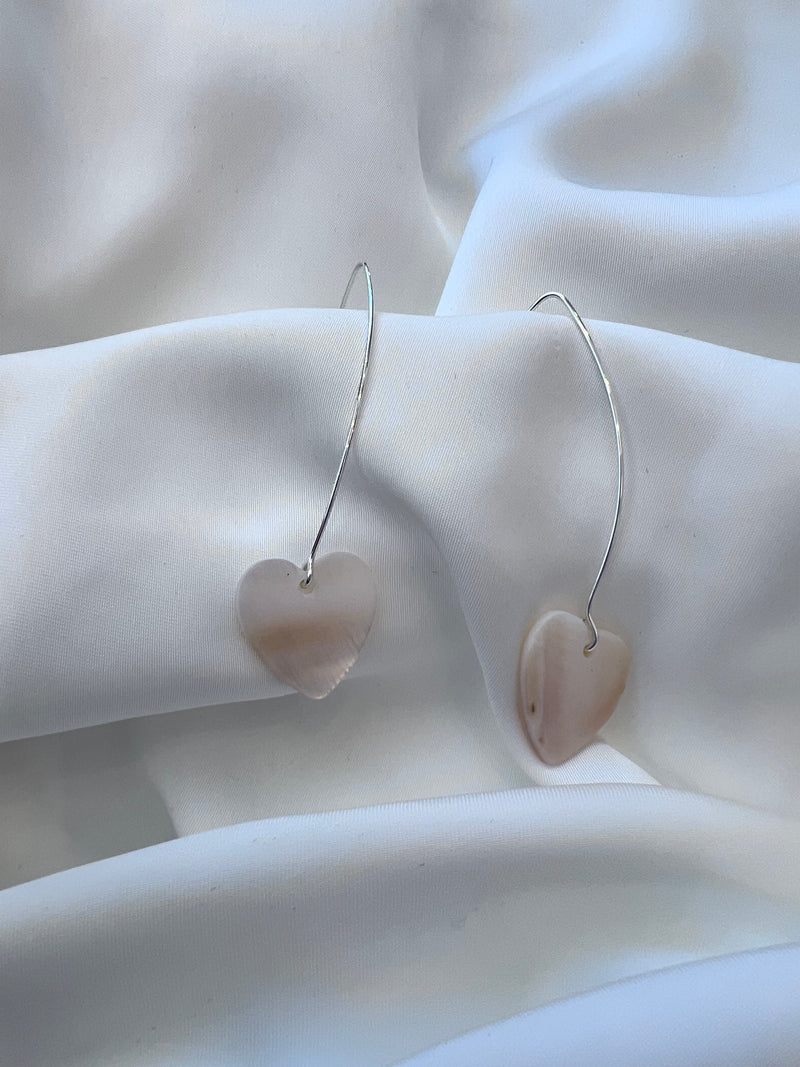 HEART CHANDELIER EARRINGS